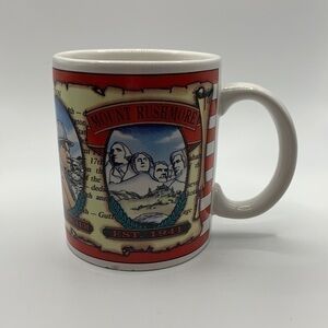 Vintage Mount Rushmore mug